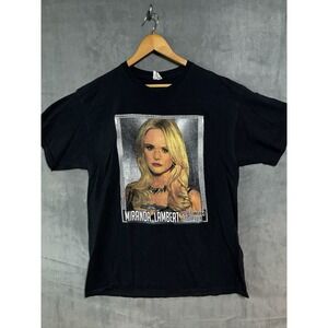 Miranda Lambert T-Shirt XL Country Music Concert Graphic Band Tee Black As Is